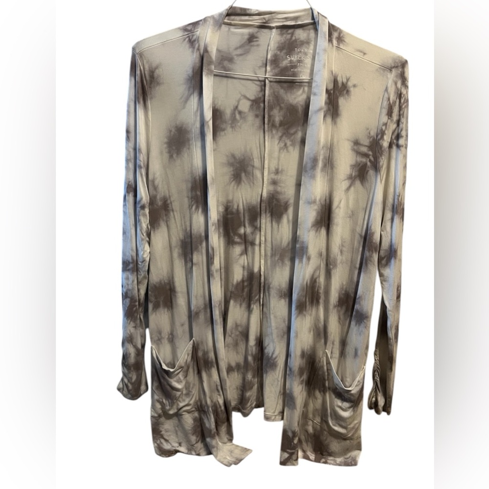 Plus Size Long Sleeve Cardigan